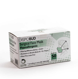 מסיכה כירורגית עם גומי